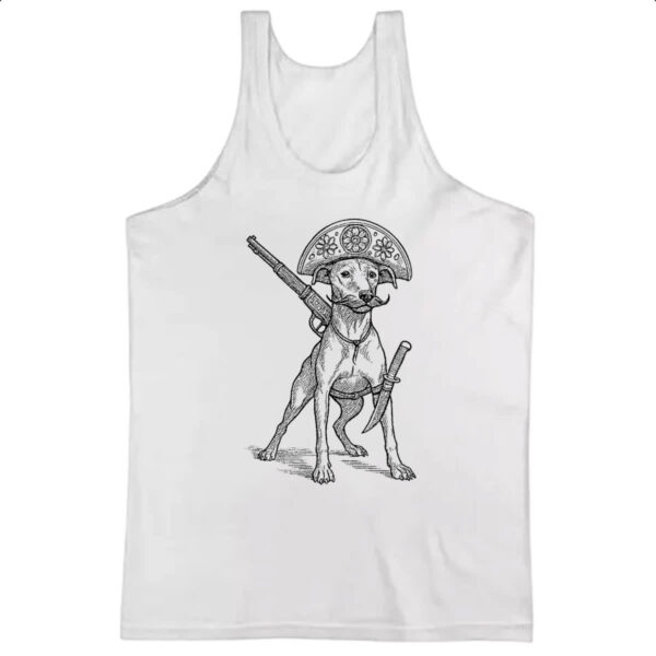 Camiseta Regata Caramelo Cangaceiro Grafite