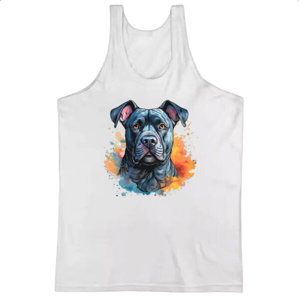 Camiseta Regata Cane Corso Watercolor Arte