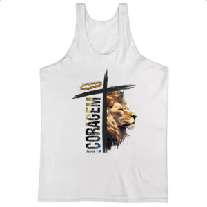 Camiseta Regata Coragem Josue 1-9