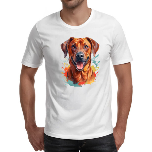 Camiseta Unissex Leao da Rodesia Watercolor Arte - Imagem 2