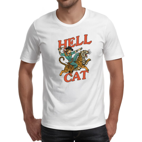 Camiseta Unissex Hell Cat Girl - Imagem 2
