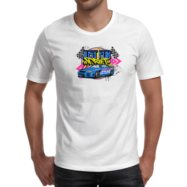 Camiseta Unissex Skyline Just for Drift - Imagem 2