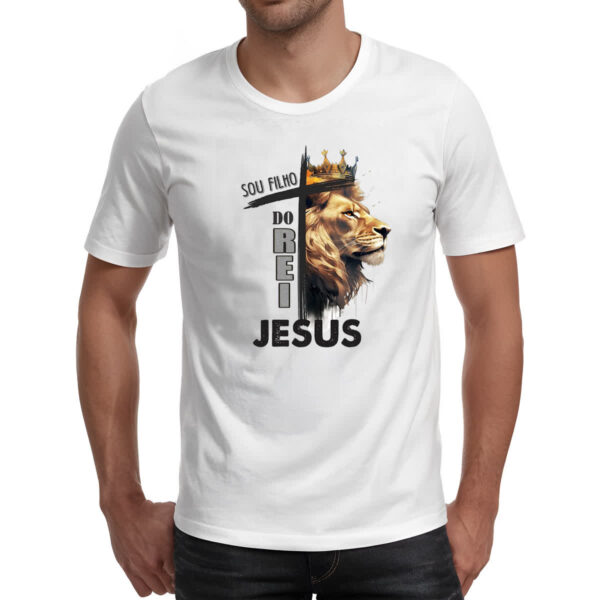 Camiseta Unissex Sou filho do rei Jesus - Imagem 2