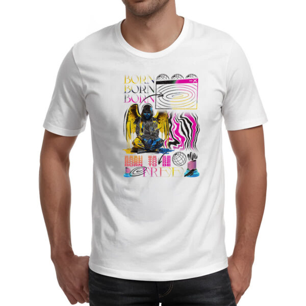 Camiseta Unissex Urbano Born to be Free - Imagem 2