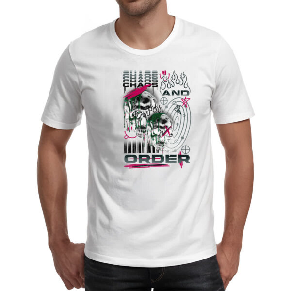 Camiseta Unissex Urbano Caos e Ordem - Imagem 2