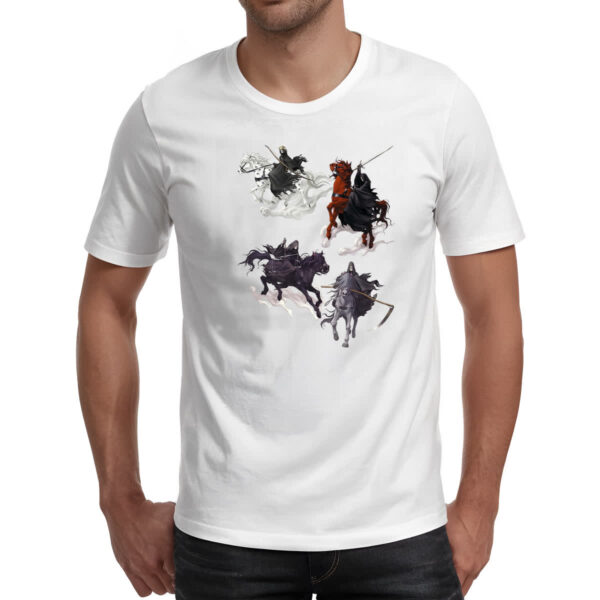 Camiseta Unissex Cavaleiros do Apocalipse - Imagem 2