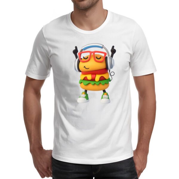 Camiseta Unissex Hamburguer na vibe - Imagem 2