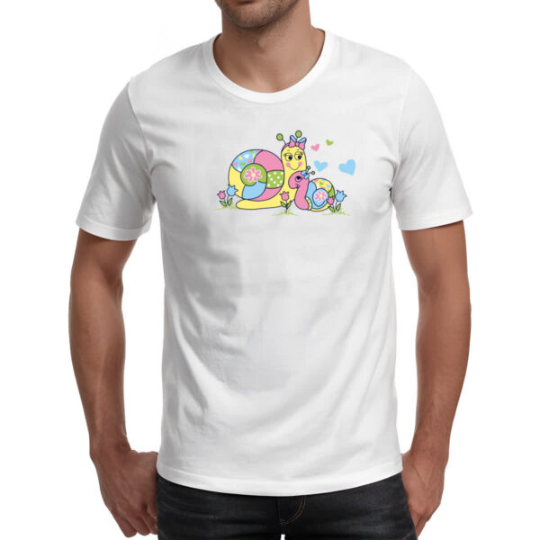 Camiseta Unissex Mamae Caracol - Imagem 2