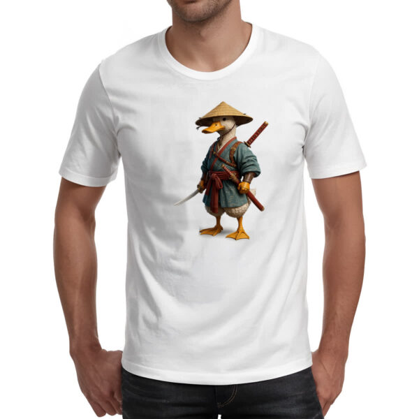 Camiseta Unissex Pato Samurai - Imagem 2