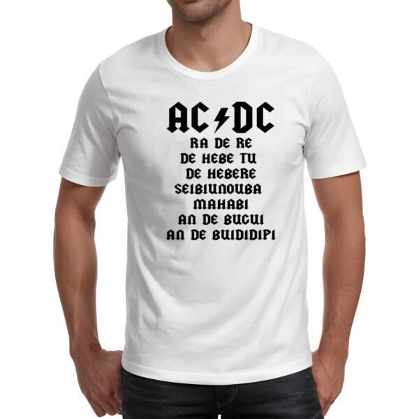 Camiseta Unissex AC DC Ragatanga - Imagem 2