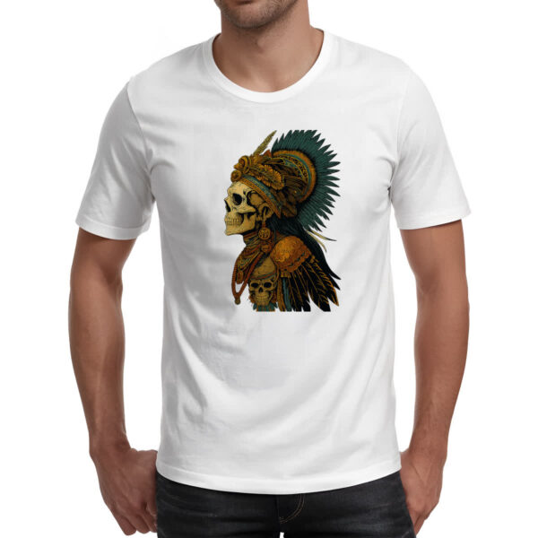 Camiseta Unissex Totem Caveira Indigena - Imagem 2