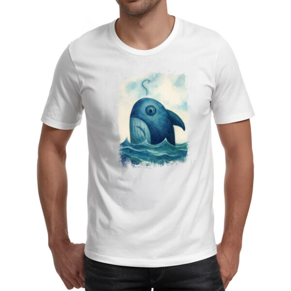Camiseta Unissex Tubarao indeciso - Imagem 2