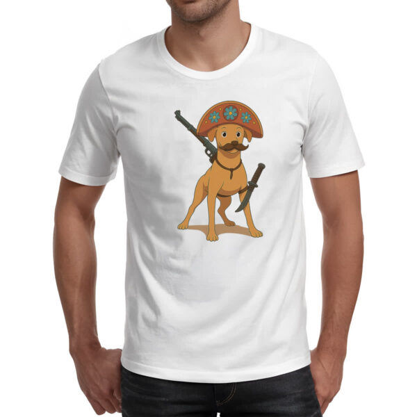 Camiseta Unissex Caramelo Cangaceiro Cartoon - Imagem 2