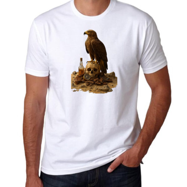 Camiseta Unissex Aguia e a morte do deserto - Imagem 3