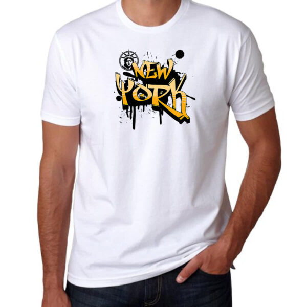 Camiseta Unissex New York Grafit Splash - Imagem 3