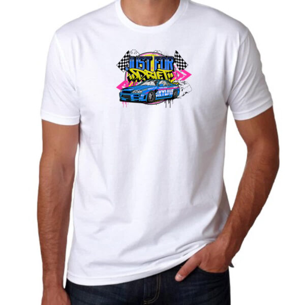 Camiseta Unissex Skyline Just for Drift - Imagem 3