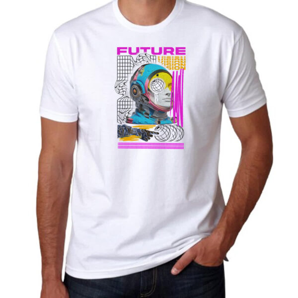 Camiseta Unissex Urbano visao futura - Imagem 3