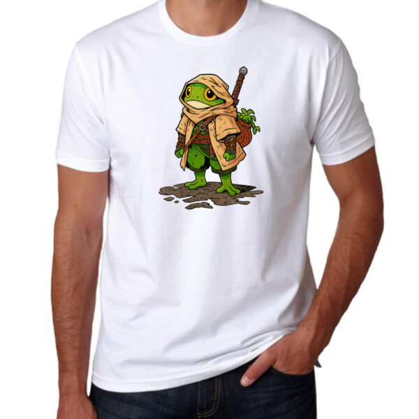 Camiseta Unissex Sapo Samurai - Imagem 3