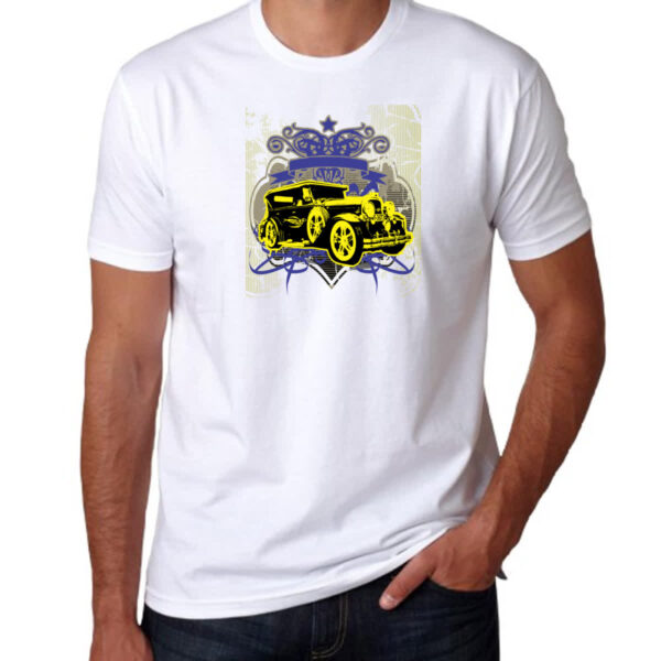 Camiseta Unissex Calhambeque vintage style - Imagem 3