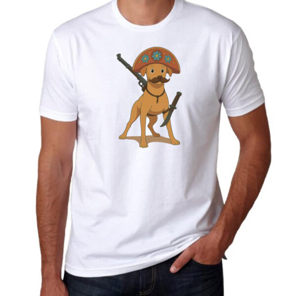 Camiseta Unissex Caramelo Cangaceiro Cartoon - Imagem 3