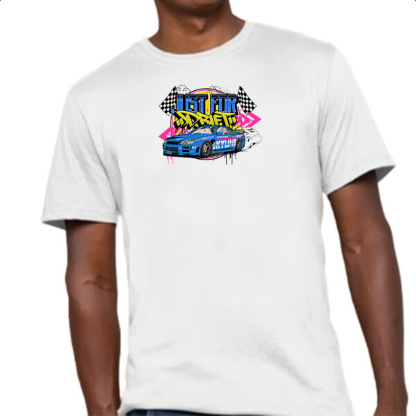 Camiseta Unissex Skyline Just for Drift - Imagem 4