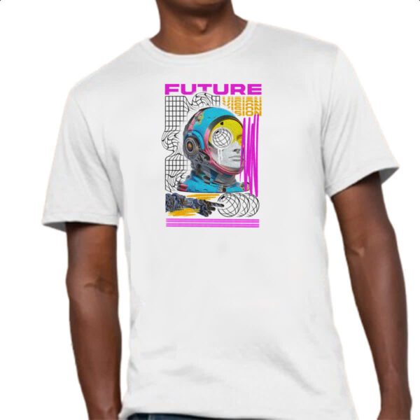 Camiseta Unissex Urbano visao futura - Imagem 4