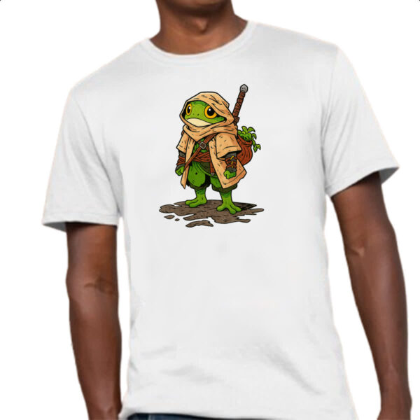 Camiseta Unissex Sapo Samurai - Imagem 4