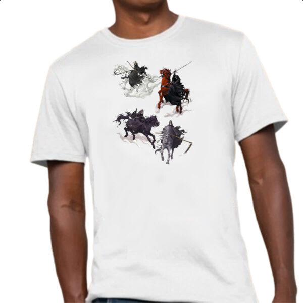 Camiseta Unissex Cavaleiros do Apocalipse - Imagem 4
