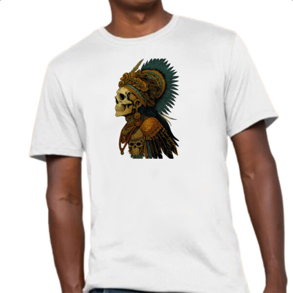 Camiseta Unissex Totem Caveira Indigena - Imagem 4