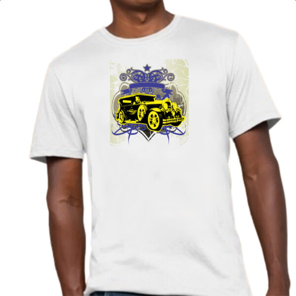Camiseta Unissex Calhambeque vintage style - Imagem 4