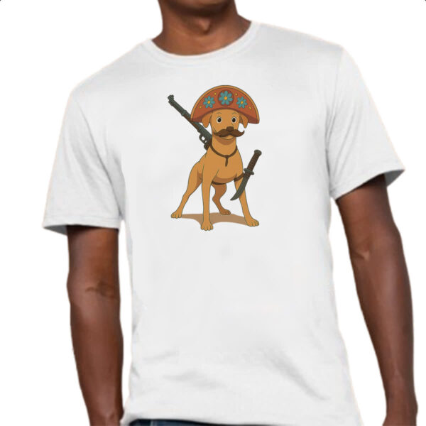 Camiseta Unissex Caramelo Cangaceiro Cartoon - Imagem 4