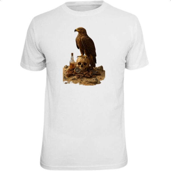 Camiseta Unissex Aguia e a morte do deserto