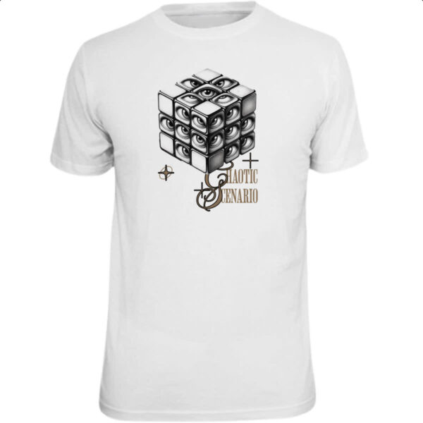 Camiseta Unissex Cubo Magico Chaotic