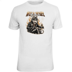Camiseta Unissex Lobo Wild West Custom