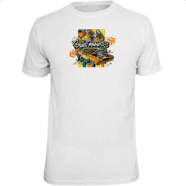 Camiseta Unissex Muscle Car Street Madness