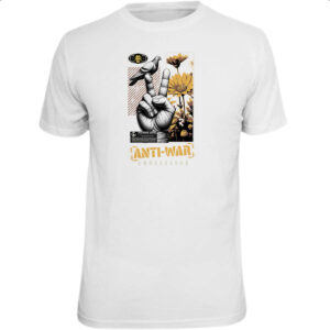 Camiseta Unissex Paz e amor anti guerra