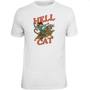 Camiseta Unissex Hell Cat Girl