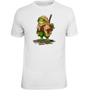 Camiseta Unissex Sapo Samurai