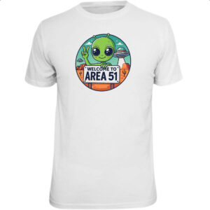 Camiseta Unissex Bem vindo a Area 51