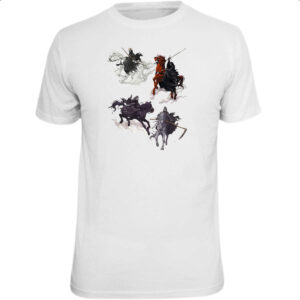 Camiseta Unissex Cavaleiros do Apocalipse