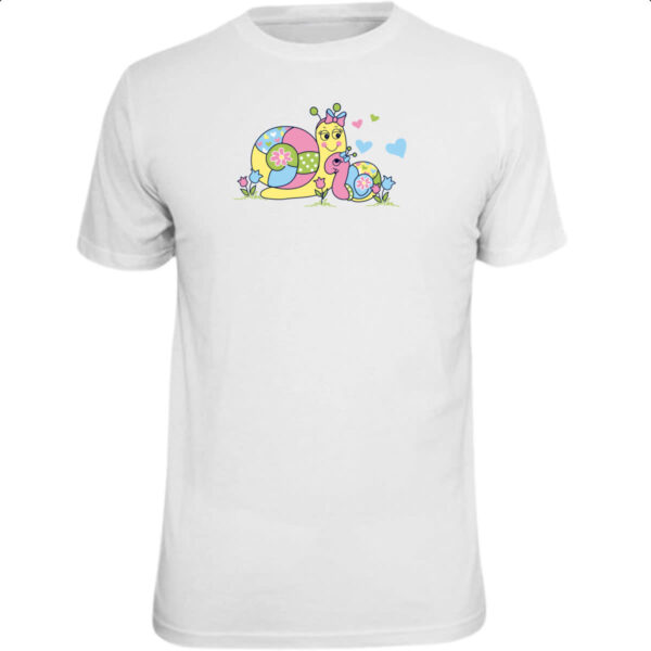Camiseta Unissex Mamae Caracol
