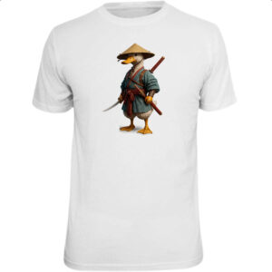 Camiseta Unissex Pato Samurai