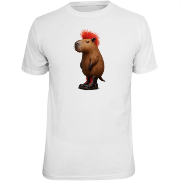 Camiseta Unissex Punkvara capivara