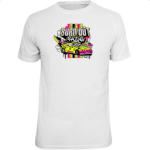 Camiseta Unissex Burn out racing