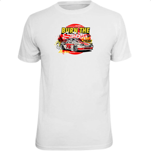 Camiseta Unissex Burn the street