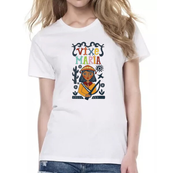 Camiseta Baby Look Vixe Maria Bonita - Imagem 2