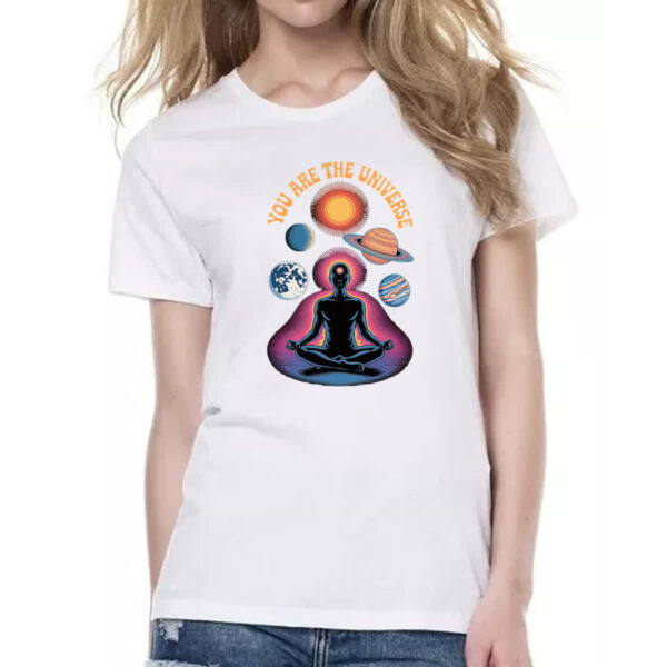 Camiseta Baby Look You are the universe - Imagem 2