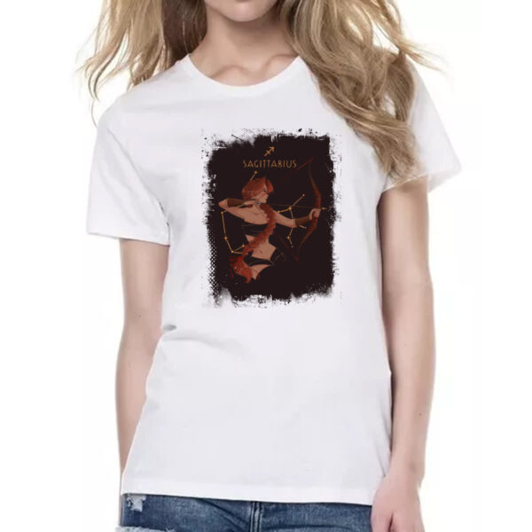 Camiseta Baby Look Anime Signo de Sagitario - Imagem 2