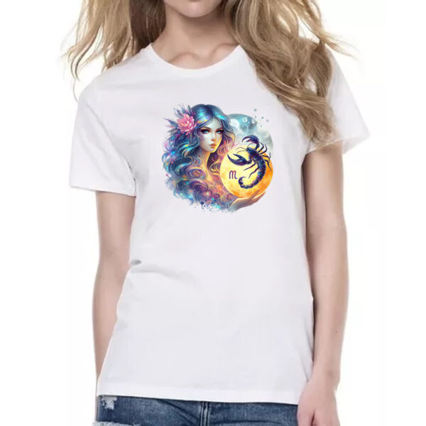 Camiseta Baby Look Signo Diva de Escorpiao - Imagem 2