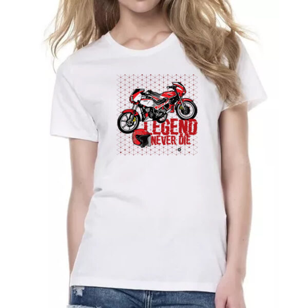 Camiseta Baby Look RX-Z Legend Never Die - Imagem 2